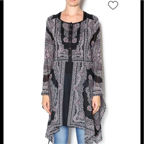 Aratta Silent Journey Tunic Size Small - Picture 1 of 4